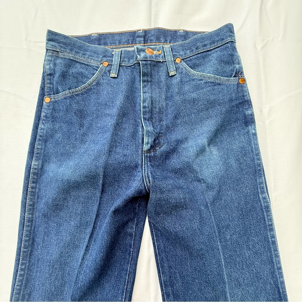 Wrangler 936DEN Cowboy Cut Jeans 29x36 Blue Western Denim